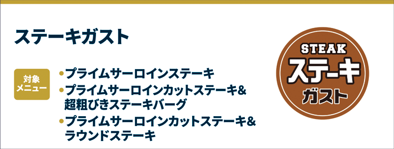 ステーキガスト