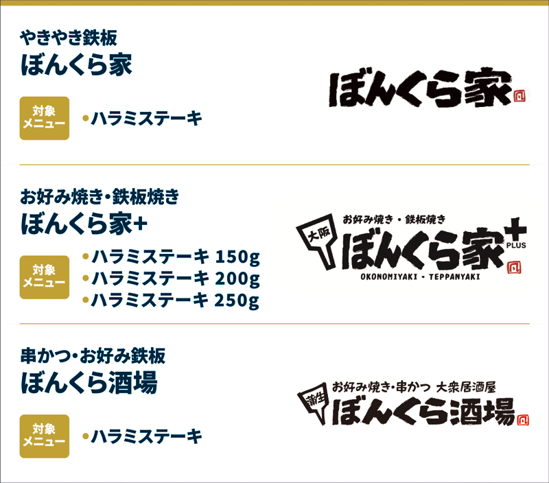やきやき鉄板 ぼんくら家 お好み焼き・鉄板焼き ぼんくら家+ 串かつ・お好み鉄板 ぼんくら酒場